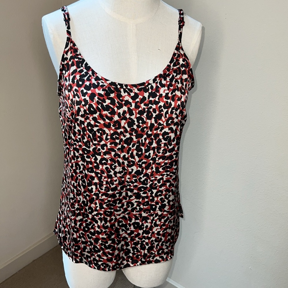 EUC Sanctuary animal print camisole tank small